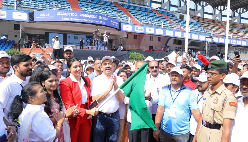 Samarthanam Walkathon for the Disabled was held at Kanteerva Stadium-1