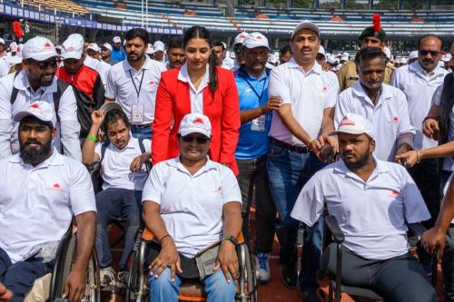Samarthanam Walkathon for the Disabled was held at Kanteerva Stadium-23