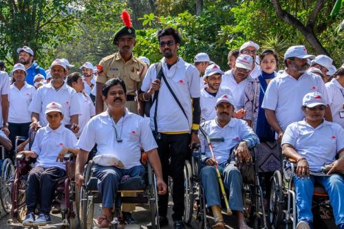 Samarthanam Walkathon for the Disabled was held at Kanteerva Stadium-26