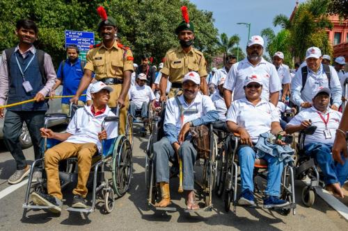 Samarthanam Walkathon for the Disabled was held at Kanteerva Stadium-30
