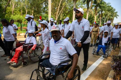 Samarthanam Walkathon for the Disabled was held at Kanteerva Stadium-31