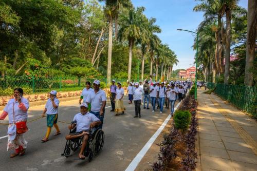 Samarthanam Walkathon for the Disabled was held at Kanteerva Stadium-32