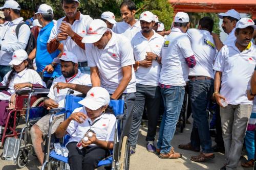 Samarthanam Walkathon for the Disabled was held at Kanteerva Stadium-35
