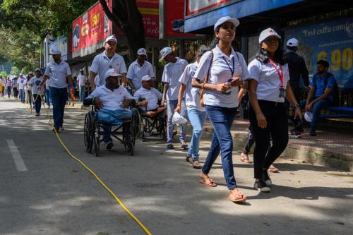 Samarthanam Walkathon for the Disabled was held at Kanteerva Stadium-36