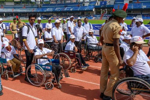 Samarthanam Walkathon for the Disabled was held at Kanteerva Stadium-38